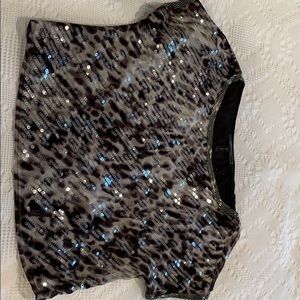 BCBG Maxaria sequence crop top